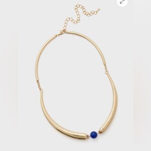 PETIT Moments Gold and Blue Emma Necklace